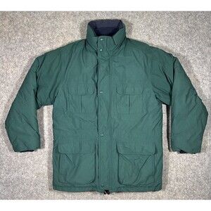 VTG Eddie Bauer Ridge Line Goose Down Parka Men’s L Tall Green Gore-Tex Jacket